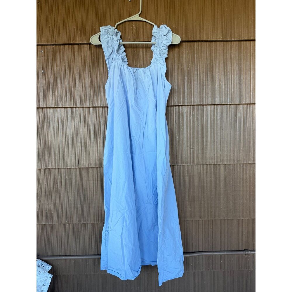 Samsoe Samsoe Light Blue Maxi Dress